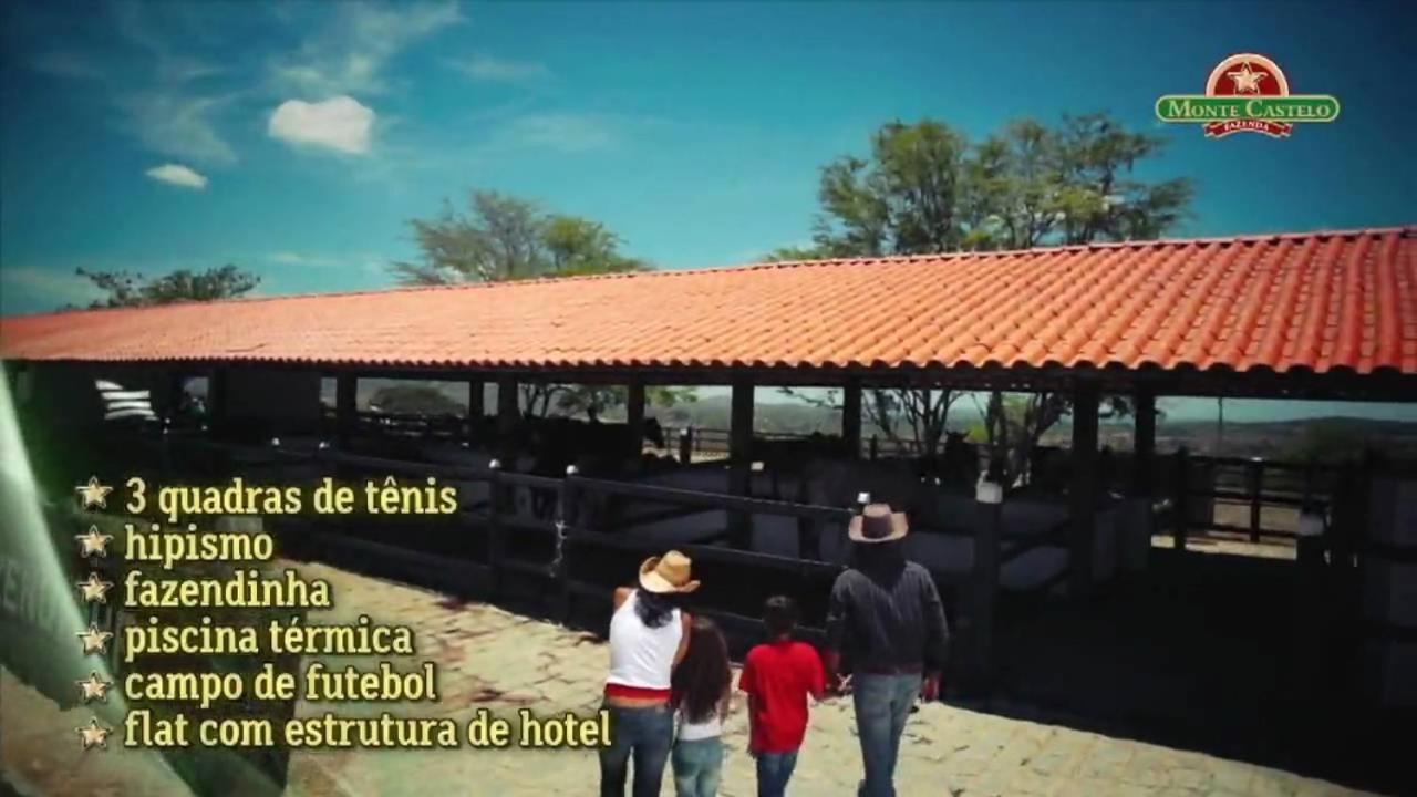 Flat Grande Em Hotel Fazenda Monte Castelo - Gravata - Saire Exterior photo